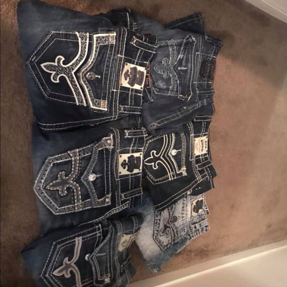 Men rock revivals size 32  and size 33